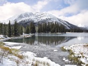 Fresh October Snow in Kananaskis