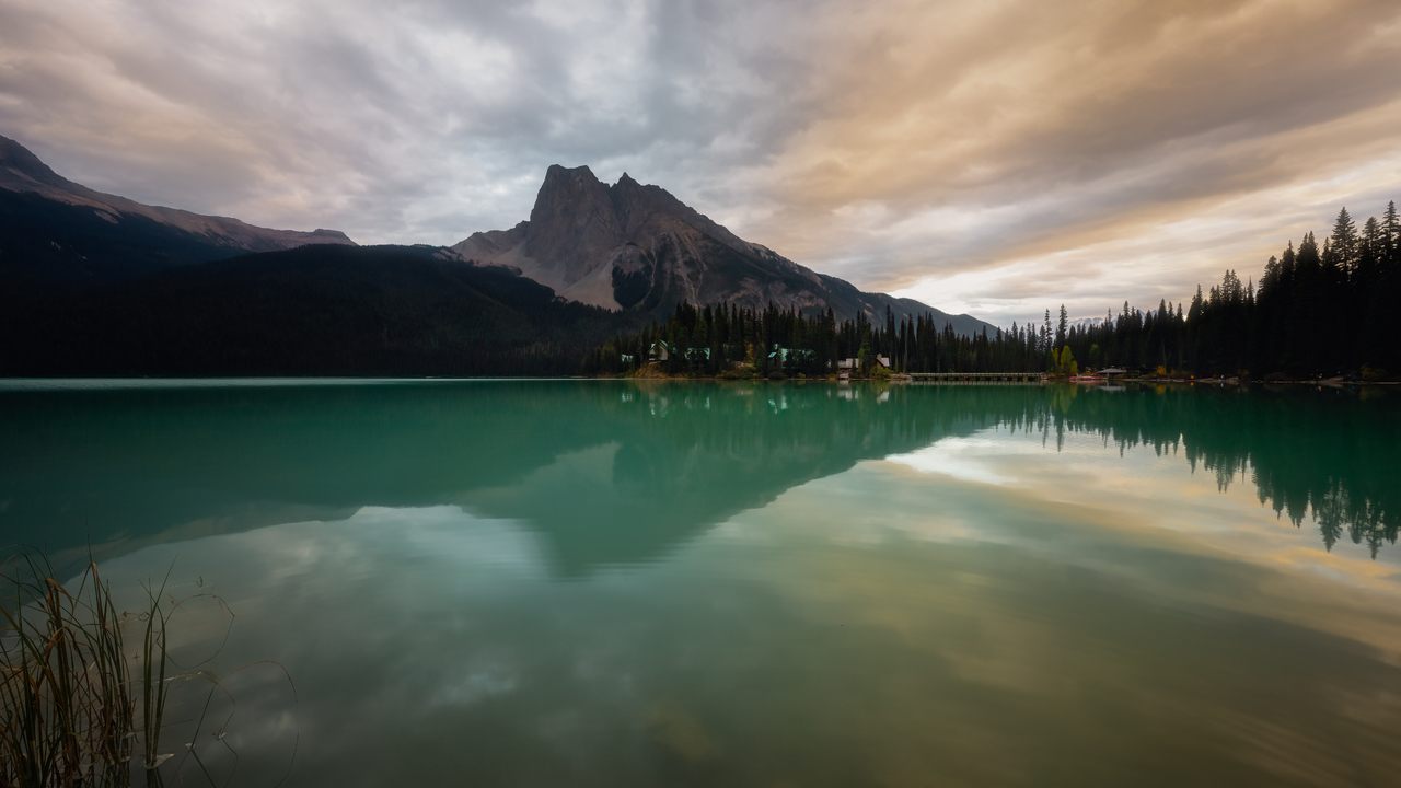 Emerald Lake on Dawn