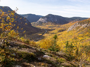 Autumn in the Laurentian Mountains in Quebec