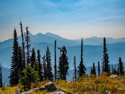 Mountains in the Haze