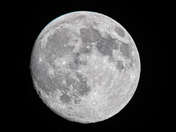 Full moon November 3 Richmond, BC