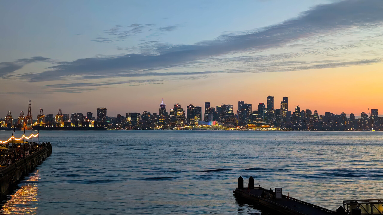 Vancouver at Sunset