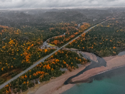 Old Woman Bay, the aerial!