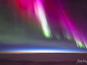 Epic Solar Storm from the plane