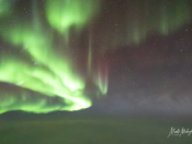 Northern Lights from 37,000 feet. 