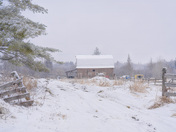 Up the Gatineau, Quebec in win winter
