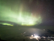 Aurora from 37,000 feet