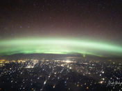 Aurora from 37,000 feet