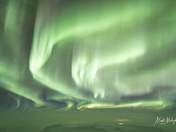 Aurora from 37,000 feet