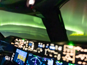 Aurora from 37,000 feet