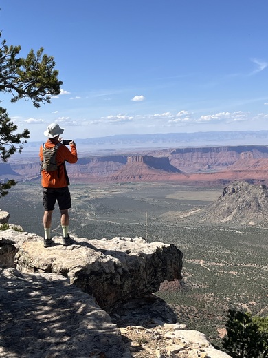 Porcupine Rim, Cottonwood pass