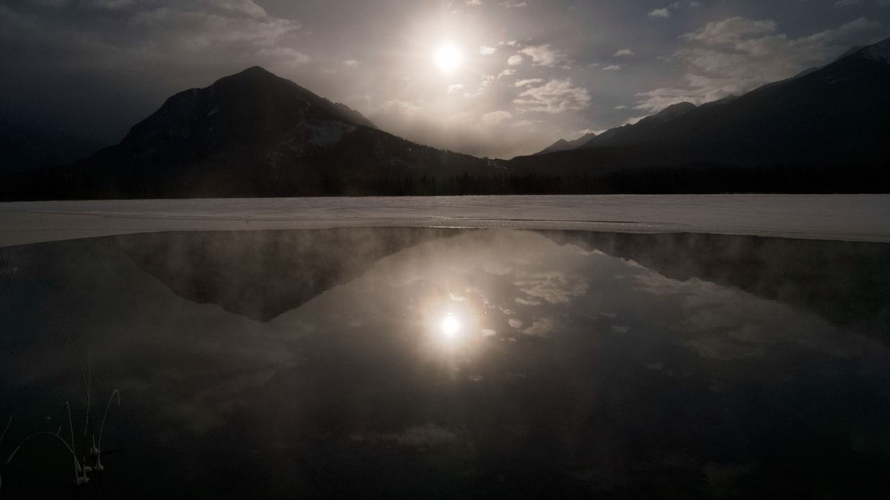 Sunrise at Vermilion Lakes