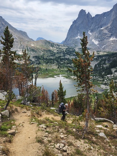 Cirque of the Towers Trail. Bridger-Teton National Forest