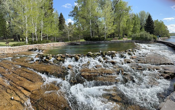 Lewis and Clark Historical Trail in Giant Springs State Park