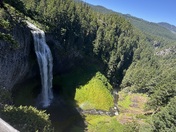 Salt Creek Falls Observation site and Picnic Area