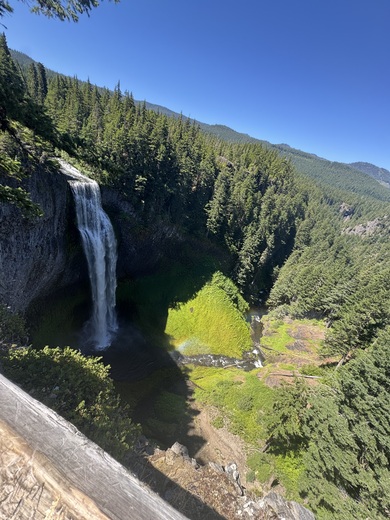 Salt Creek Falls Observation site and Picnic Area