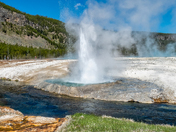 Yellowstone National Park Geiser Basin
