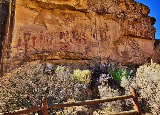 Sego Canyon Rock Art Interpretive Site, Utah