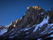 Sunrise on the Kearsarge Pinnacles, Kings Canyon National Park