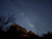 Milkyway about Zion Nationalpark