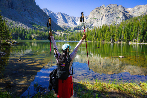 Nymph Lake in Rocky Mountain National Park Site