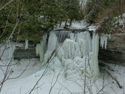 Bridal Veil Falls in January