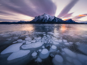 January of Abraham Lake