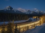 Train Pass the Rockies