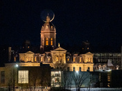 Waxing Crescent Over Fredericton
