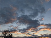 Sunset Vibes of Blue 