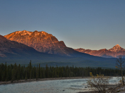 Athabasca river Jasper 