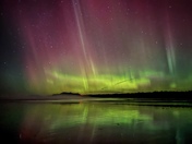 Aroras in Tofino Vancouver island