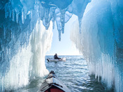 Lake ontario ice caves
