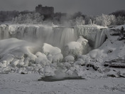 winter wonderland of Niagara falls