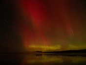 The Aurora Borealis sunset Tofino 
