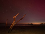 The Aurora Borealis sunset Tofino 