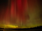 The Aurora Borealis sunset Tofino 