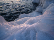 Winter on the great lakes