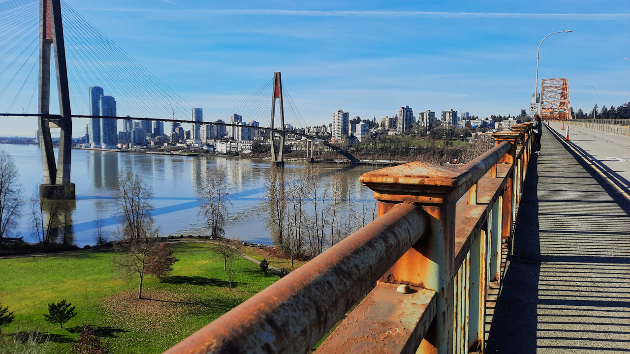 Final days of Pattullo Bridge