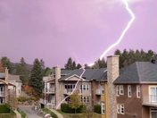 Here comes the lightning