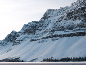 Early Morning Light at Bow Lake 