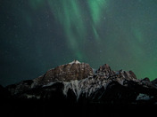 Aurora Borealis over the Rockies