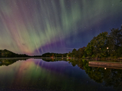 Aurora Over McKellar Lake