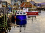 Fishing boats at Peggy's Cove, Nova Scotia