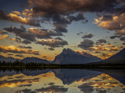 Sunset at Vermillion Lake 
