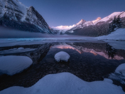 The Morning of Lake Louise