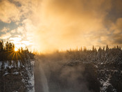 Sunrise at Helmecken Falls 