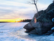 Picnic Island sunset