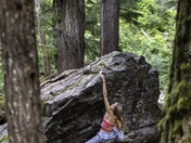 Lara Core on You can't take the sky from me, V2, Englishman area, Revelstoke