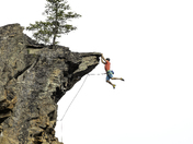 Sean Moran on The Beast 5.12a, Cougar Canyon